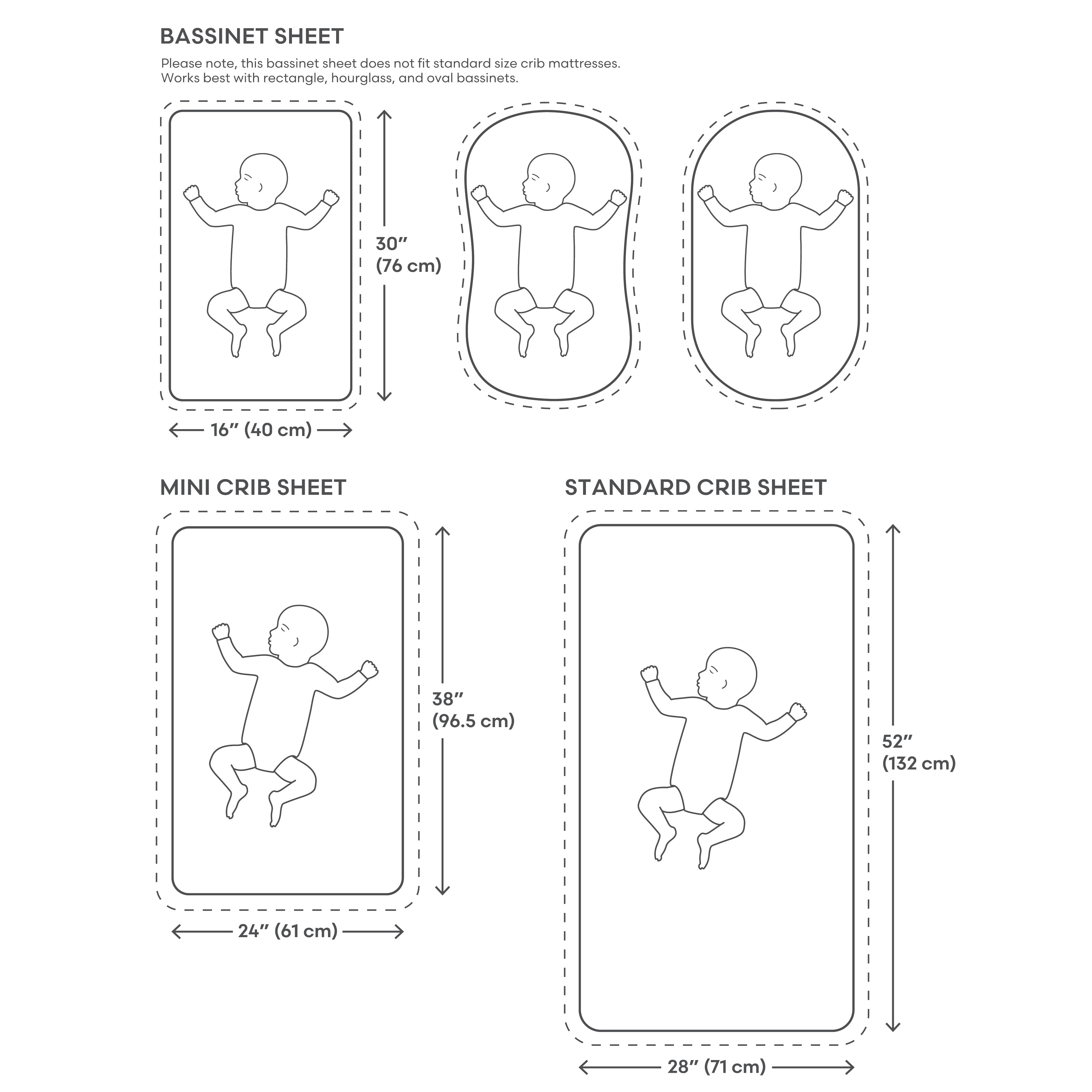 Image of Extra Soft Bassinet Muslin Crib Sheet